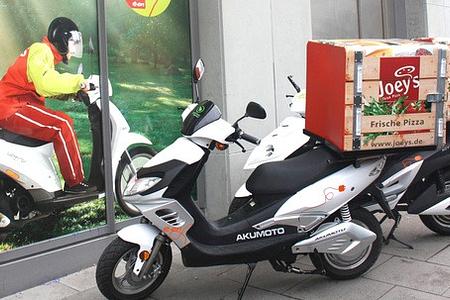 Pizza-Bringdienst Joey’s Pizza Vorreiter in Sachen Elektromobilität