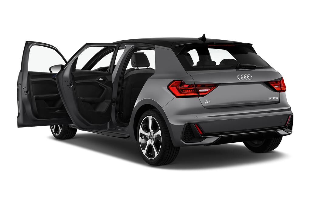 Audi A1 Sportback (Baujahr 2019) S Line 5 Türen Tür geöffnet