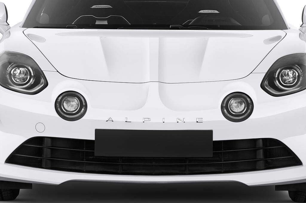 Alpine A110 (Baujahr 2019) Pure 2 Türen Kühlergrill und Scheinwerfer