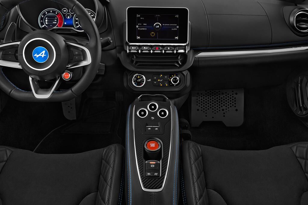 Alpine A110 (Baujahr 2019) Pure 2 Türen Mittelkonsole