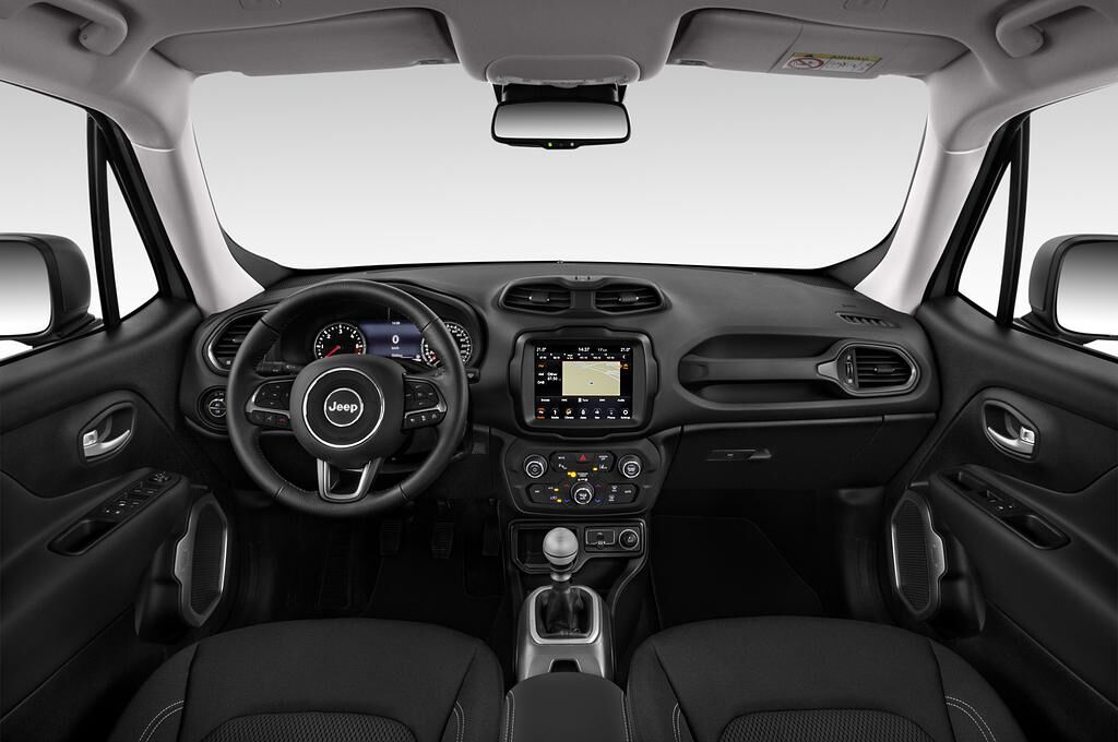 Jeep Renegade (Baujahr 2019) Limited 5 Türen Cockpit und Innenraum