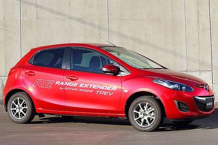 Mazda 2 TPEV Hybrid mit Wankelmotor als Range Extender