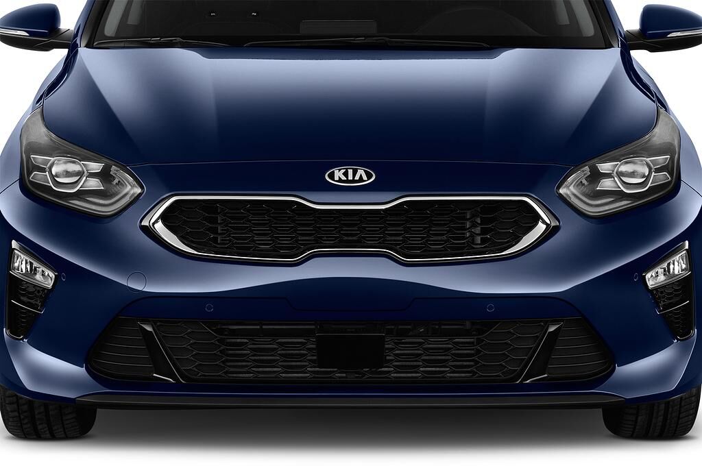 KIA Ceed SW (Baujahr 2019) Vision 5 Türen Kühlergrill und Scheinwerfer