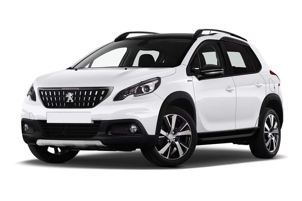 Peugeot 2008 (Baujahr 2019) GT Line 5 Türen seitlich vorne mit Felge