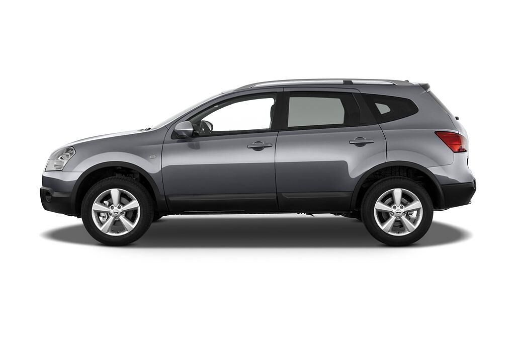 Nissan Qashqai+2 (Baujahr 2009) - 5 Türen Seitenansicht