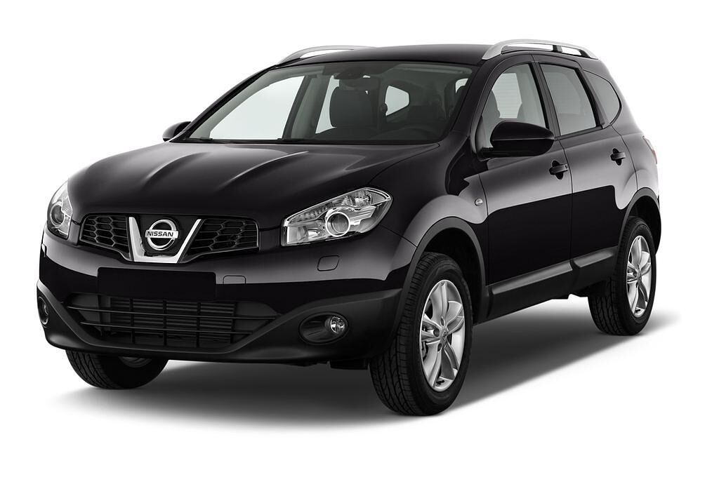 Nissan Qashqai+2 (Baujahr 2010) Tekna 5 Türen seitlich vorne