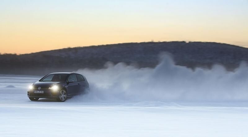 Der VW Golf R ist auch bei deaktiviertem ESP leicht beherrschbar