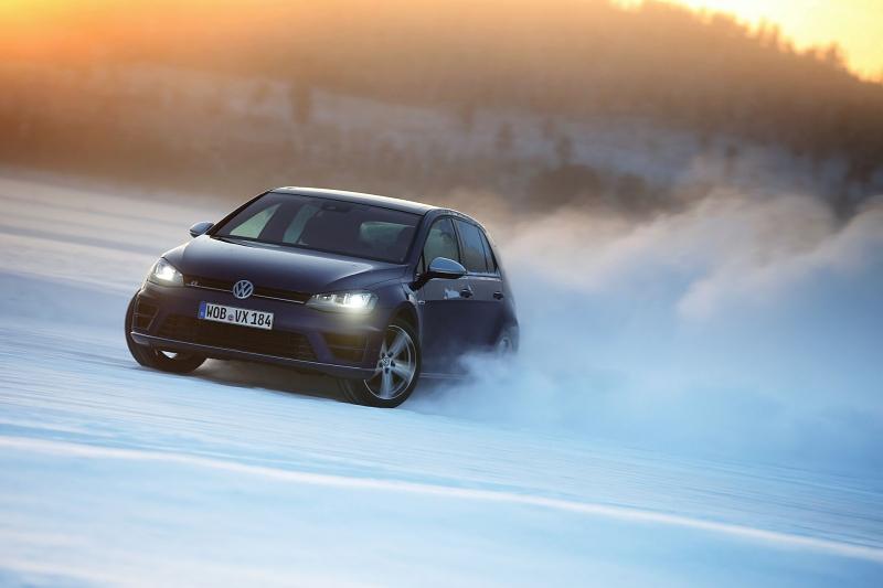 Der VW Golf R hat einen Allradantrieb mit Haldexkupplung
