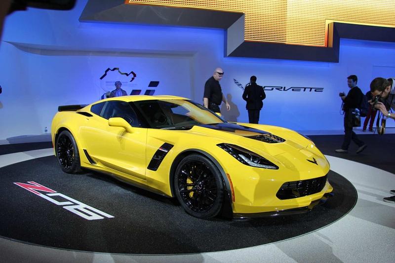 Die Corvette Z06 feiert in Detroit ihre Weltpremiere.