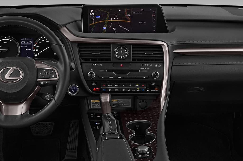 Lexus RX (Baujahr 2019) Luxury Line 5 Türen Mittelkonsole