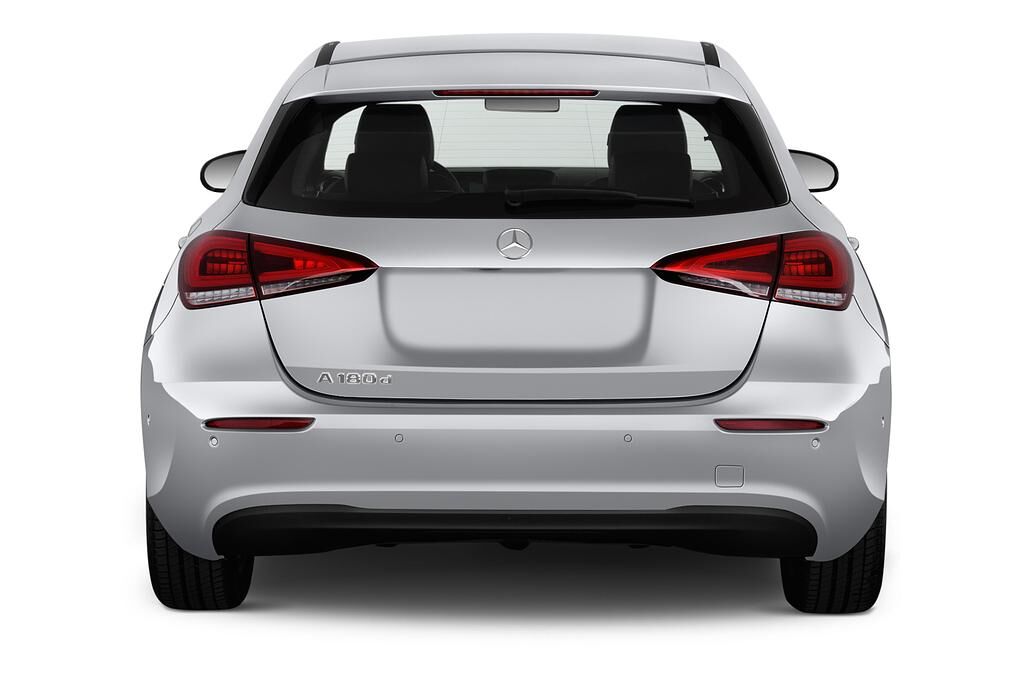 Mercedes A Class (Baujahr 2018) Progressive 5 Türen Heckansicht
