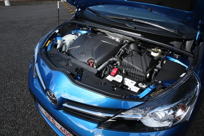 Der Dieselmotor des Toyota Verso 1.6 D-4D stammt von BMW