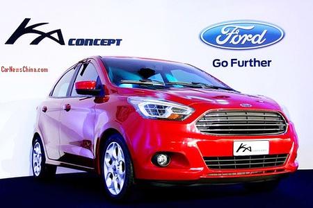 Start frei Für den Ford Ka in China