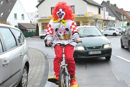Das Narren-Fahrrad ist keine Lösung