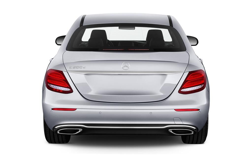 Mercedes E Class (Baujahr 2018) - 4 Türen Heckansicht