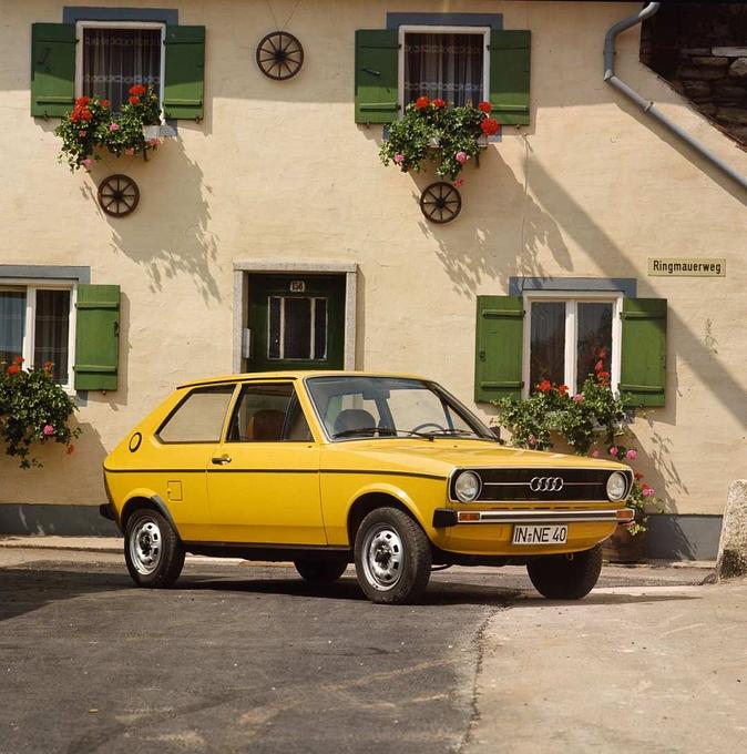 Der LS war die Einstiegsversion des Audi 50.