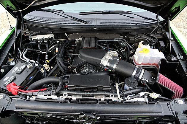 Das Herzstück, der V8, wurde von 417 auf 572 PS gebracht