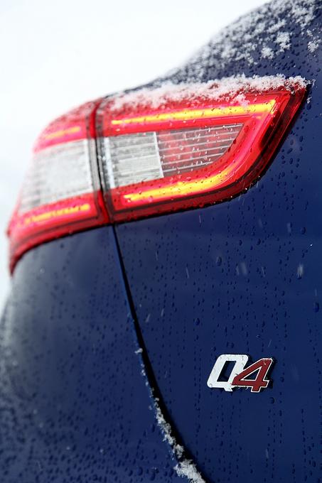 Die Heckleuchten des Maserati Ghibli S Q4