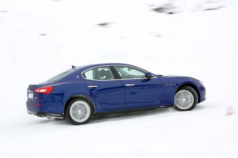 Der Radstand des Maserati Ghibli S Q4 ist drei Meter