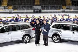 Münchener Eishockeyprofis fahren jetzt Subaru