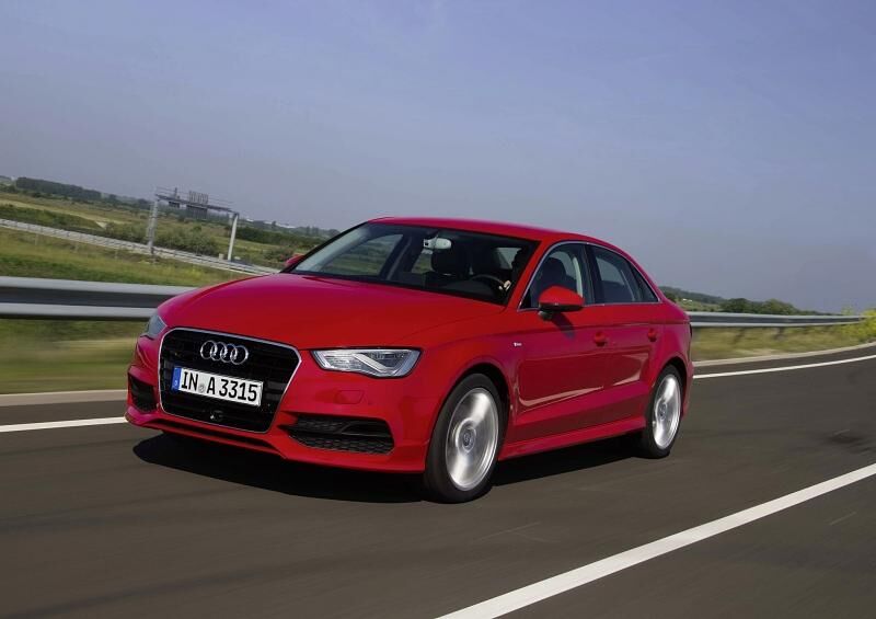 Audi wirbt während der Super Bowl 2014 für die A3 Limousine
