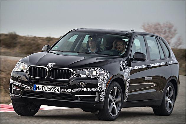 BMW X5 eDrive mit Plug-in-Hybridantrieb: Das Auto soll 2015 auf den Markt kommen, wir haben bereits einen Prototyp bewegt