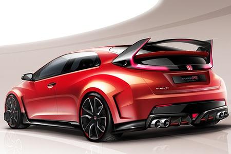 Genfer Autosalon 2014: Honda zeigt Civic R-Type