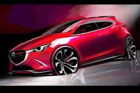 Genf 2014: Neue Skizze vom Mazda Hazumi