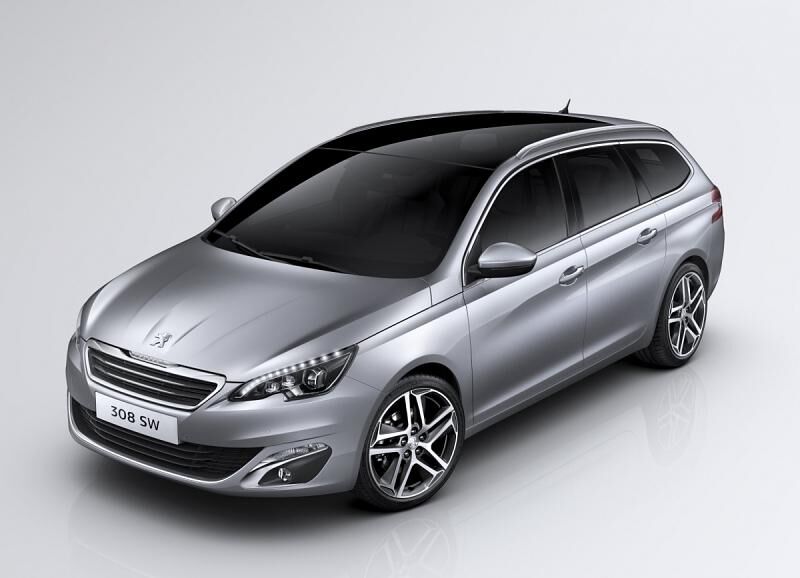 Der Peugeot 308 SW bietet zwischen 610...