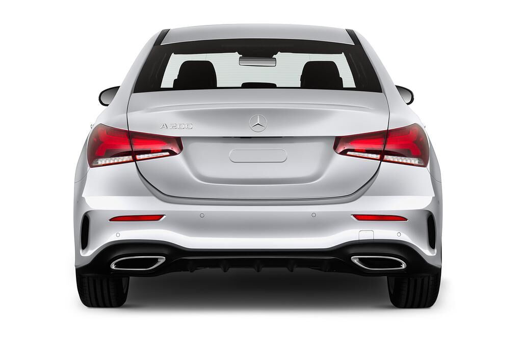 Mercedes A Class (Baujahr 2019) - 4 Türen Heckansicht