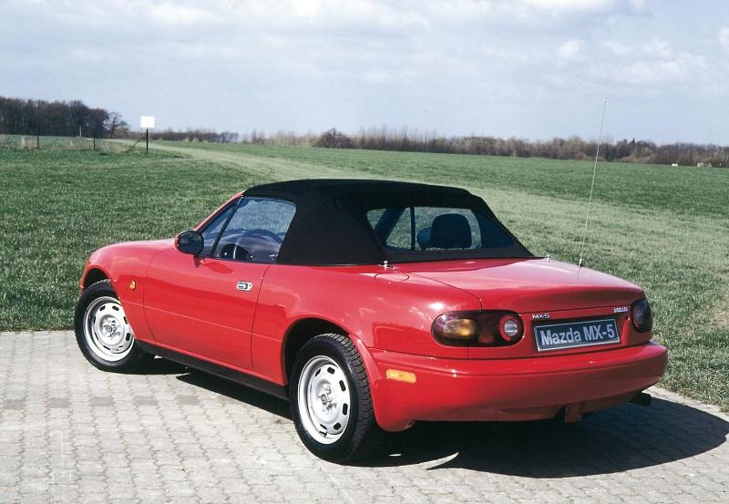 Der Mazda MX-5 der ersten Generation.