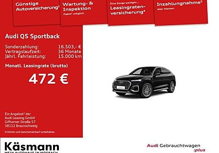 Audi Q5 Sportback S line 50 TFSIe AHK MATRIX KAM
