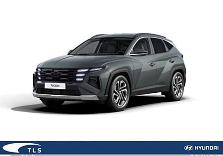 Hyundai Tucson Prime *Gewerbe* Cypress Green 160Ps Mild-Hybrid Frontantrieb 7-DCT Digital-Key Navi digitales Cockpi