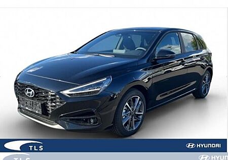 Hyundai i30 Advantage Privat & Gewerbe Schwarz PLUS-PAKET 100PS Automatik Navi digitales Cockpit LED Apple CarPl