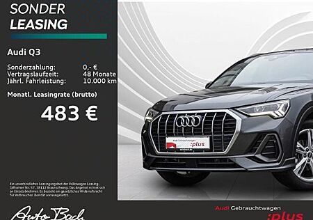Audi Q3 S line 35TFSI Stronic Navi LED virtual ACC EPH AHK