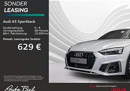 Audi A5 Sportback S line 40TDI qu Stronic Navi LED virtual B&O ACC AHK
