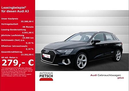 Audi A3 Sportback 40 TFSIe advanced Navi Keyless 18''