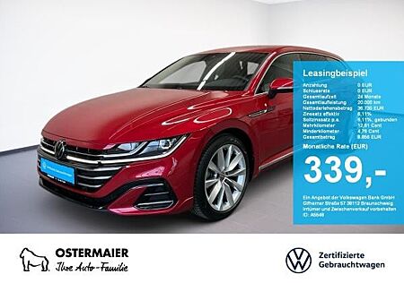 VW Arteon Volkswagen Shootingbrake R-LINE 2.0TSI DSG NP.68T ACC.5J-G.AHK.KAMERA.NAVI+VC.APP-C.LED.4xSHZ