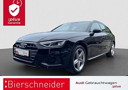 Audi A4 Av 40 TDI qu advanced Black 18 LEDER ACC CAM