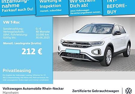 VW T-Roc Volkswagen 1.5 TSI Style DSG Navi AHK LED uvm