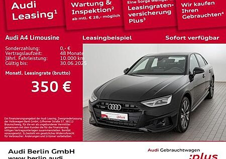 Audi A4 Limousine Advanced 40 TFSI qu. S tr. RFK NAVI