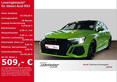 Audi RS3 2.5 TFSI quattro Sportback 400 PS Matrix B&O Pano