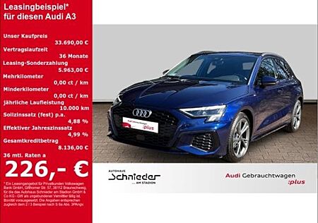 Audi A3 SPORTBACK 30 TDI S LINE LED,ACC,AHK,VIRTUAL