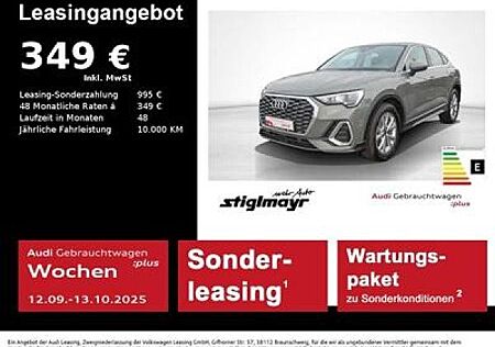 Audi Q3 Sportback S line 35 TDI ACC+KAMERA+NAVI+VC