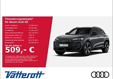 Audi Q5 edition one schwarz TDI Luftfed. Matrix HUD
