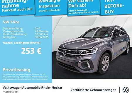 VW T-Roc Volkswagen 2.0 TDI R-Line AHK Navi Kamera LED-Plus uvm