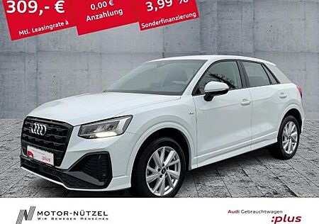 Audi Q2 40 TFSI QU S-TR S-LINE LED+NAVI+RFK+ACC+LEDER
