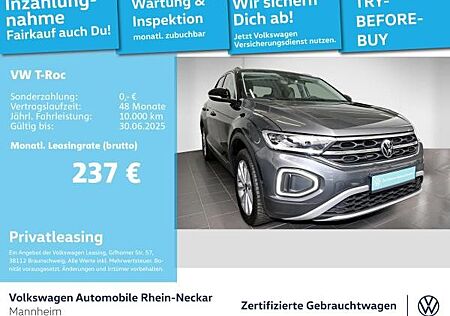 VW T-Roc Volkswagen 1.5 TSI Style DSG AHK Navi LED-Plus PDC uvm