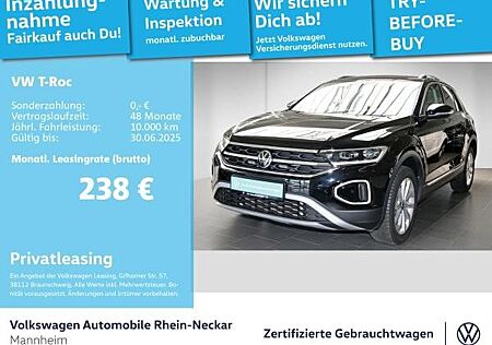 VW T-Roc Volkswagen 1.5 TSI Style DSG AHK Navi LED uvm