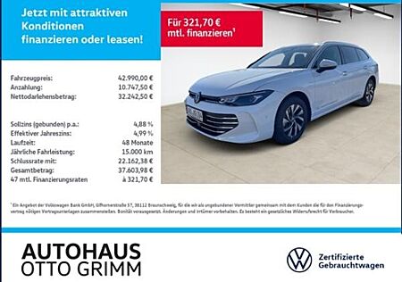 VW Passat Volkswagen Variant 2.0 TDI Business DSG Kamera
